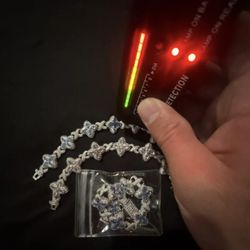 Moisannite Bracelet Blue 