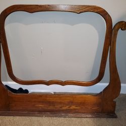 Vintage Dresser Mirror Vanity Frame