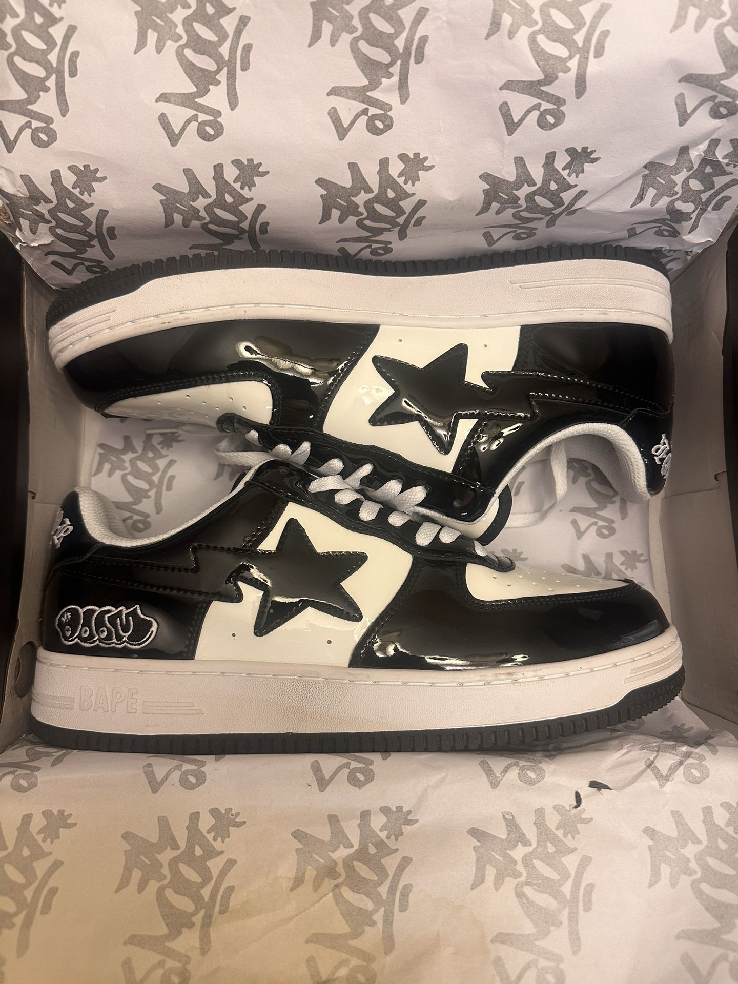 Bape X MF Doom Lv Shoes