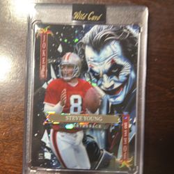 HOF Steve Young 1/1 Wild Card