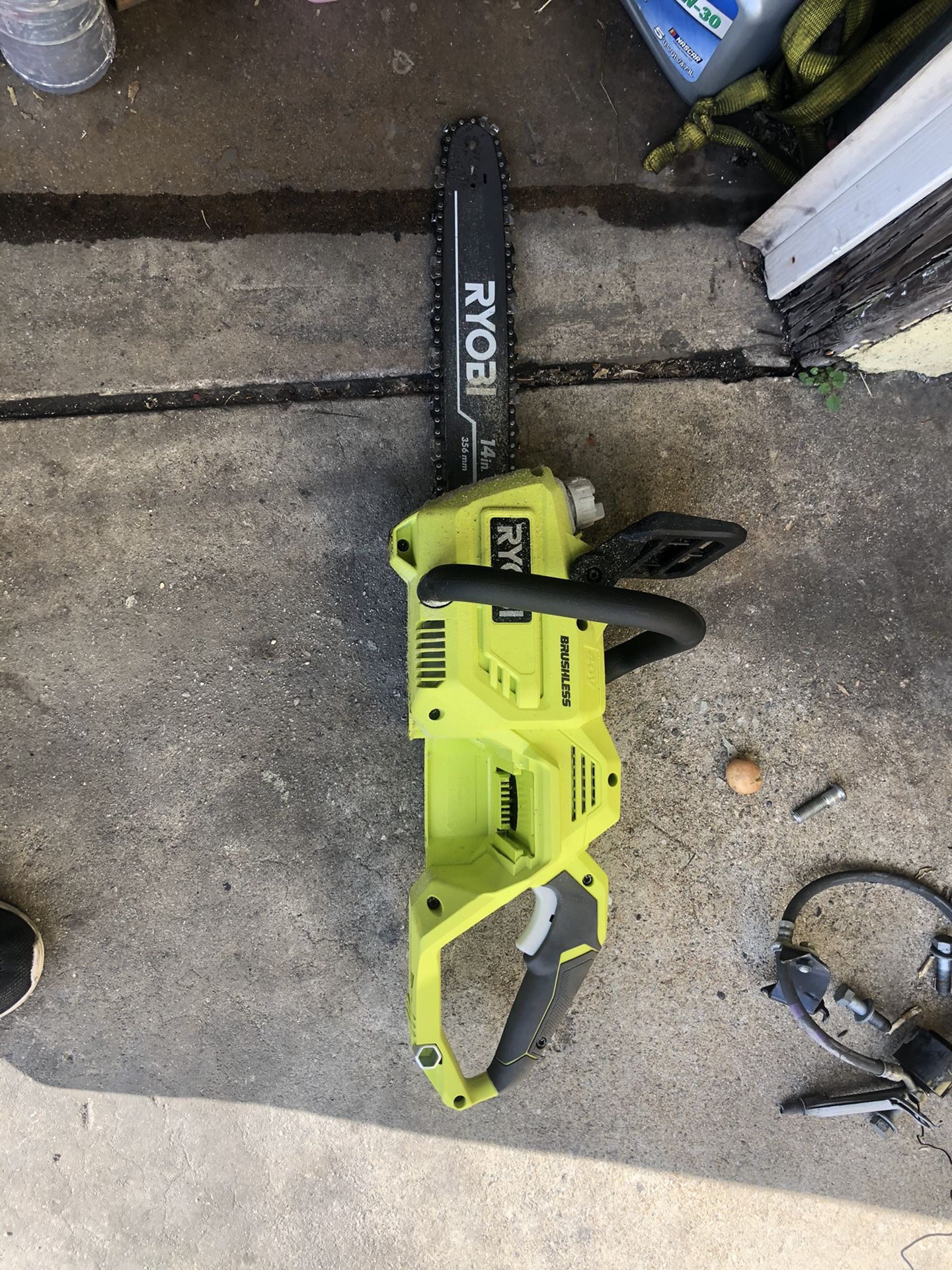 Ryobi chainsaw 14” 40v motosierra