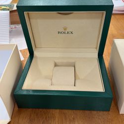 Rolex Wooden Watch Box