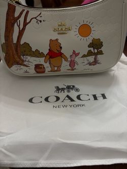 Coach x Disney Winnie the Pooh White Handbag