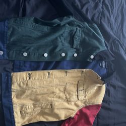 Mens Pacsun Multi Color Jean Jacket