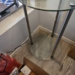 Clear Glass Table