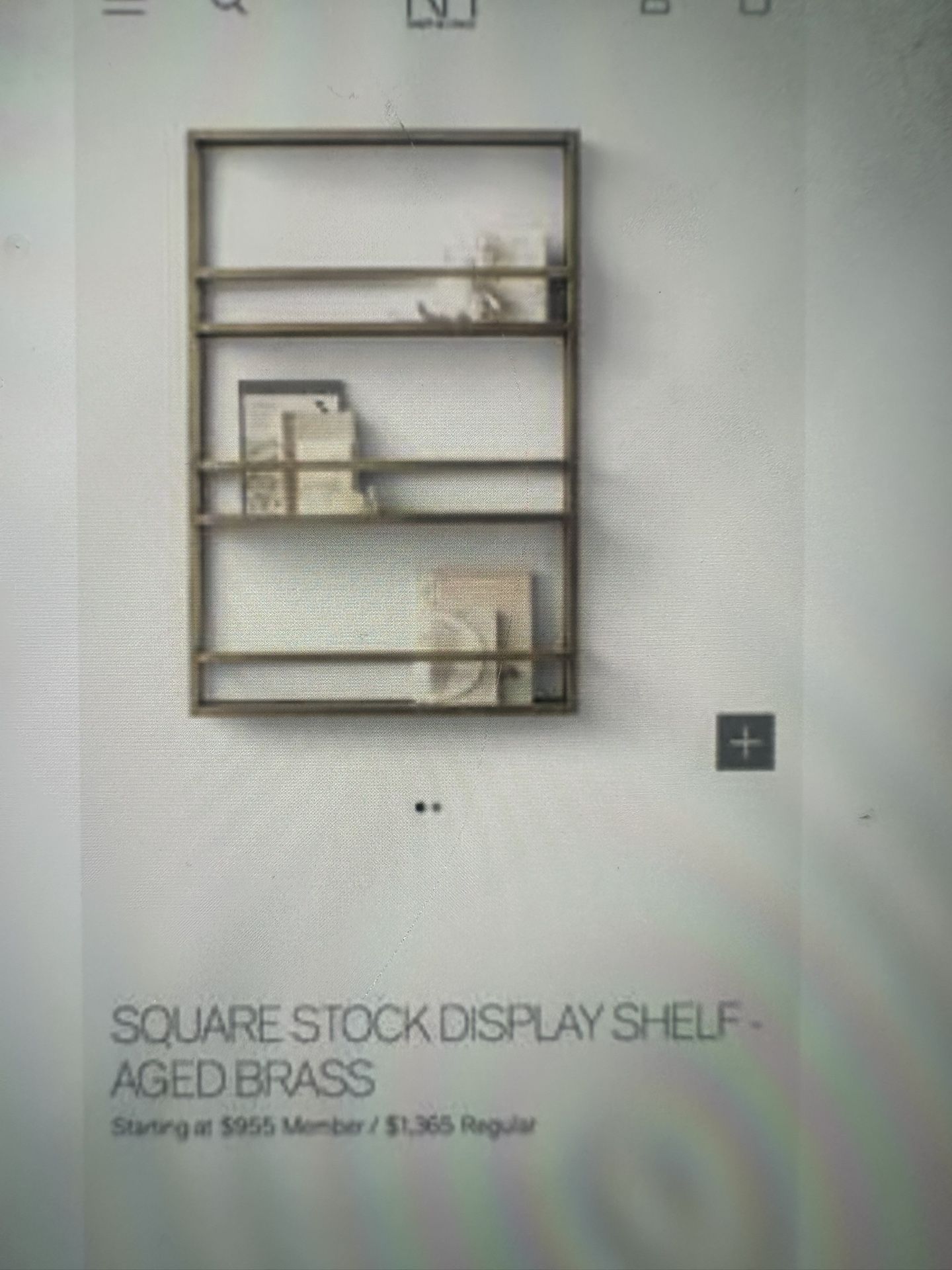 ✨ Luxury Restoration Hardware Shelves (Set of 2) – Ideal for Kids Room or Decor