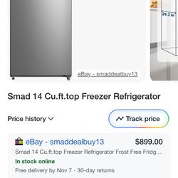 Top Freeze Refrigerator 