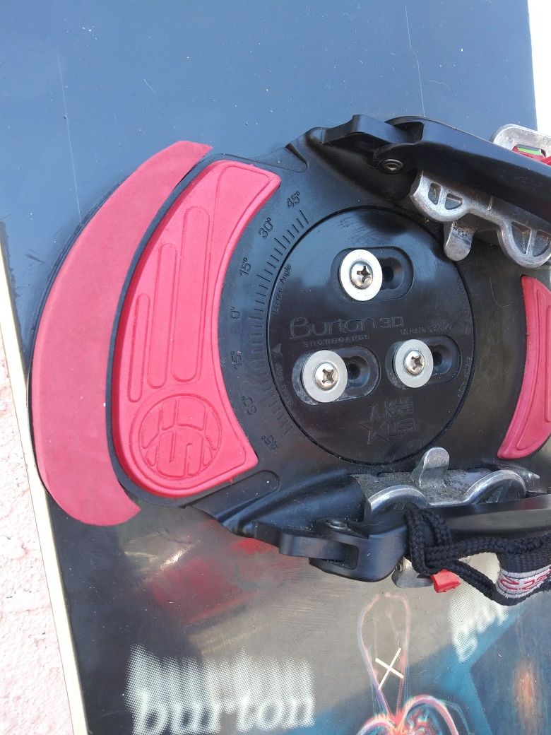 BURTON GAP 58 SNOWBOARD w/ BINDINGS for Sale in San Pedro