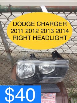 DODGE CHARGER 2011 -2014 PASSENGER SIDE HEADLIGHT HEADLIGHTS