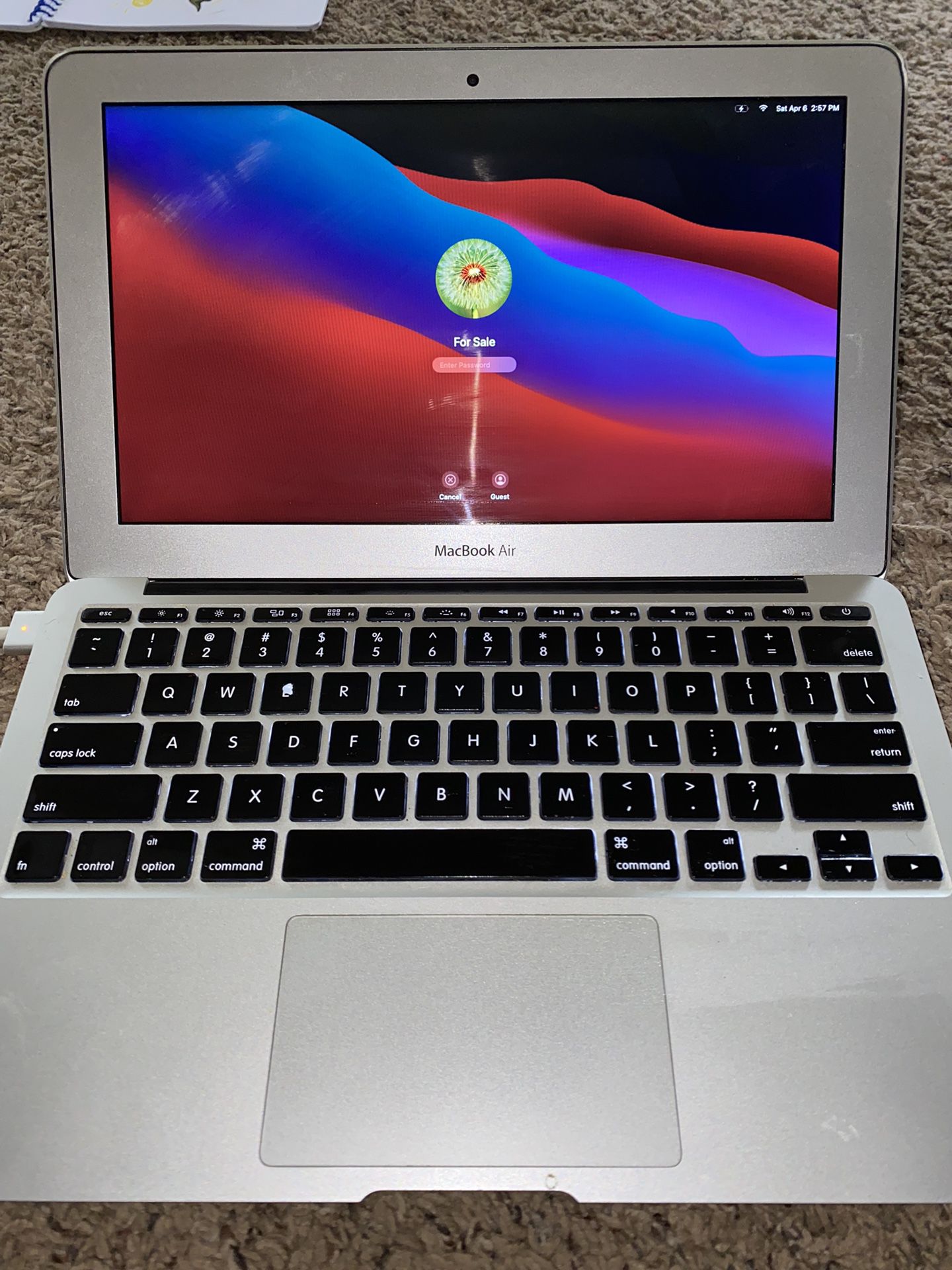 MacBook Air 11-inch, Mid 2013