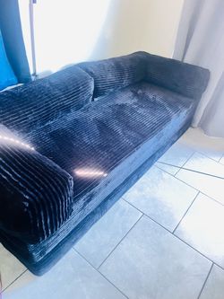Convertible Folding Sofa Bed Tri-Fold Mattress with Armrests Boneless