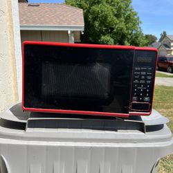 Red Microwave 