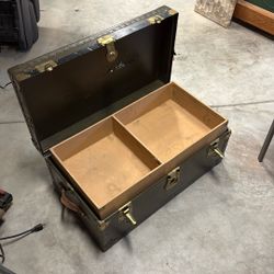 1960s Cadet Trunk From West Point - USMA