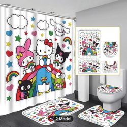Hello Kitty Bathroom Set $25