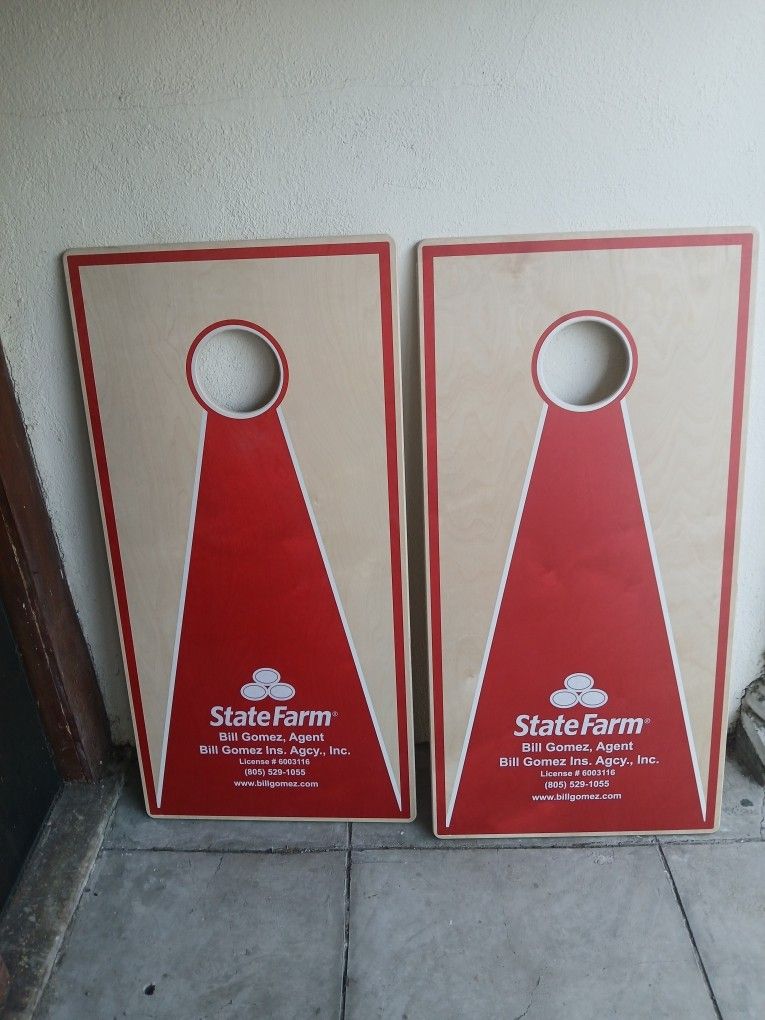 CUSTOMIZEDProfessional Cornhole BoardsNEW 3/4" Baltic Birch BUSINESS, SCHOOL,etc