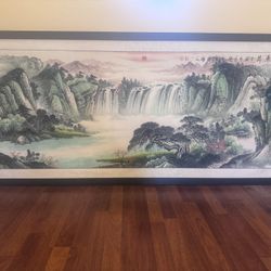 Large Framed Panoramic Landscape (Mesa, AZ)