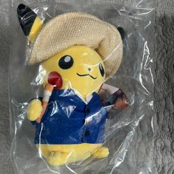 Pokemon Center Van Gogh Pikachu Plush