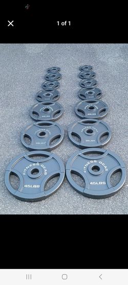 Olympic Plates-255lbs Cash or Zelle