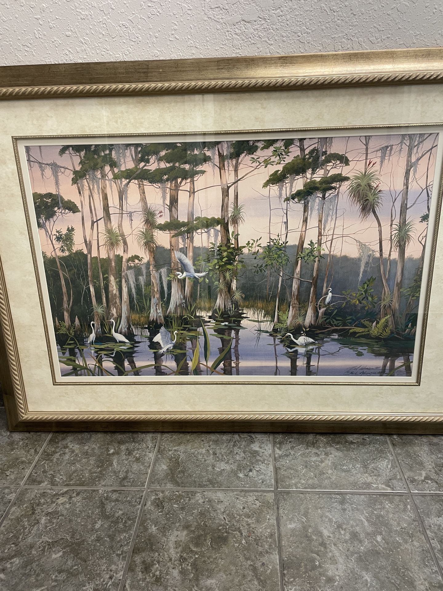 Neil Adamson Watercolor Painting