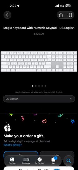 Apple Magic Keyboard with Numeric Keypad
