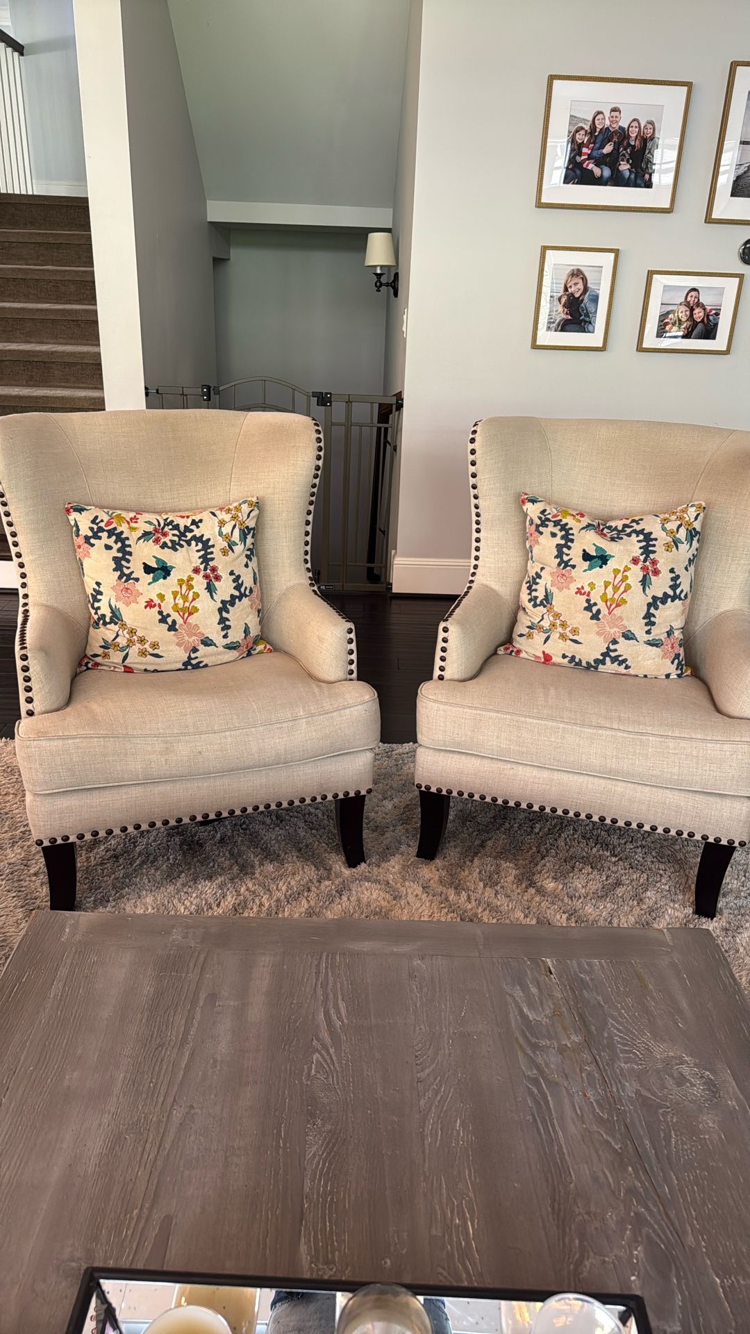 Pair Of Living Room Chairs (Set Of 2)