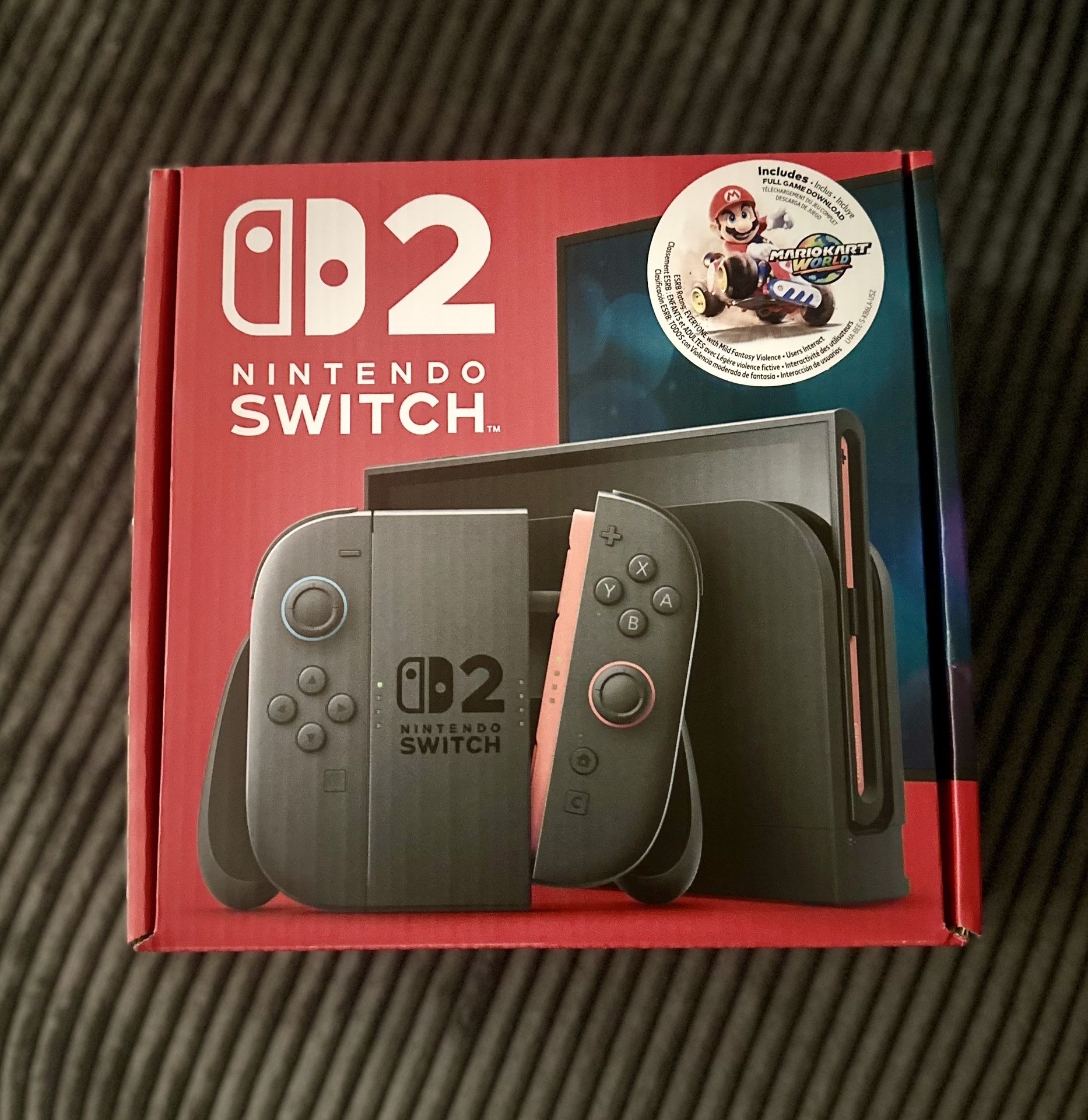 Nintendo Switch 2 Mario Cart Bundle