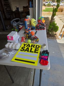 Garage sale 12921 springs driver moreno  valley