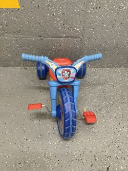 🚲 Paw Patrol Toddler Tricycle – $5 (Westfield, NJ)
