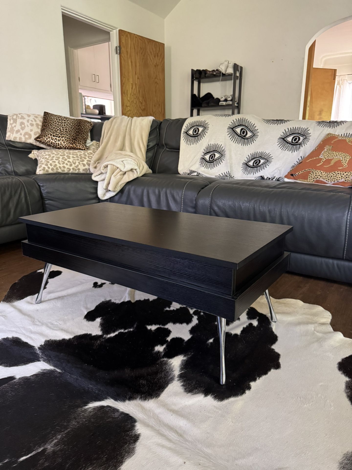 Espresso Lifting Coffee Table