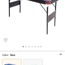 Blue Folding Pool Table 55inch