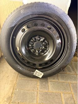 Compact temporary spare tire