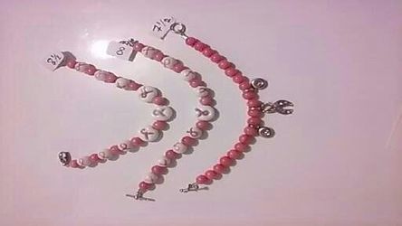 Breast Cancer bracelets