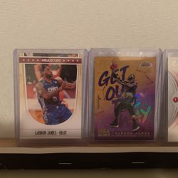 LeBron James Basketball cards