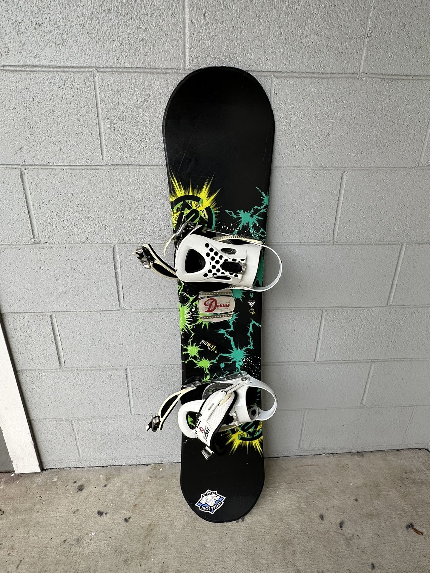 K2 Mini Turbo 130cm Snowboard w/ Ride LX Bindings