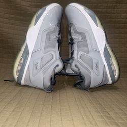Nike Air Jordan Grey White Men’s Size 8 Shoes Clean