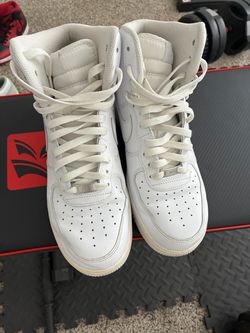 Nike Air Force 1 High White Sneakers sz 11