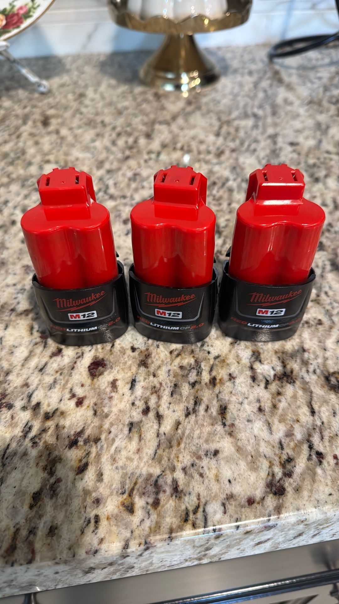 Milwaukee M12 Batteries (3)