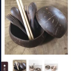 Coconut Bowls! Brand New!