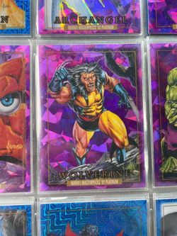 Purple crystal wolverine