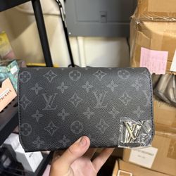 Louis Vuitton wallet on chain