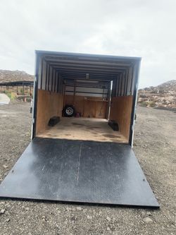 ENCLOSED TRAILERS, TITLE AND HAND, 20’ X 8’