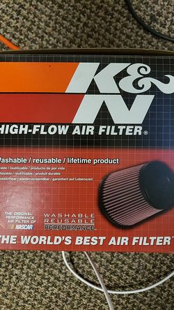 K&N high-flo air filter