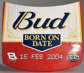 Dale Earnhardt Jr. #8 Budweiser NASCAR Hood