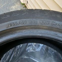 Full Set Pirelli Tires 235/50R18