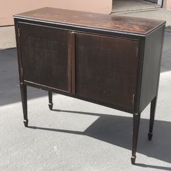 Antique Sheet Music Cabinet 