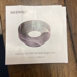 Neewer Wide Angle Lens