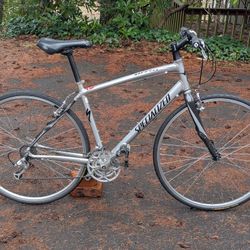 Specialized Sirrus Elite 54cm Medium Frame Flat Bar Road Bike