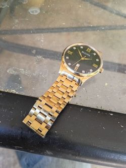 Bulova diamond watch for men