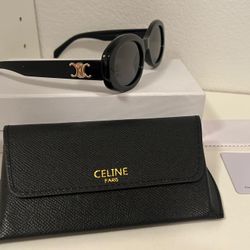 Celine Triomphe 52MM Oval Sunglasses