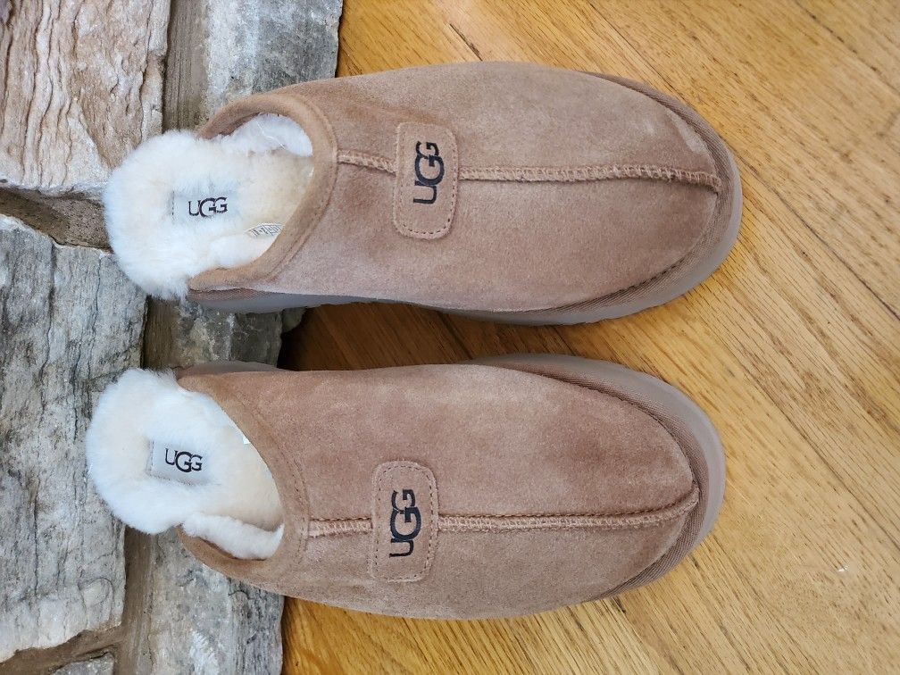 UGG Discoquette Slide Slippers Chestnut Color US Size 10 New 